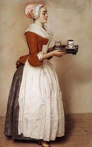 The Chocolate Girl — Jean-étienne Liotard