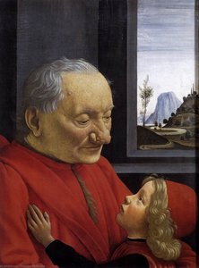 An Old Man And His Grandson — Domeniko Đirlandajo
