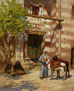 Before The Palace — Frederick Arthur Bridgman