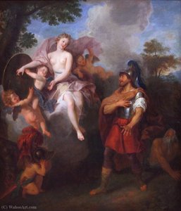 Venus Bringing Weapons To Aeneas — Charles Antoine Coypel