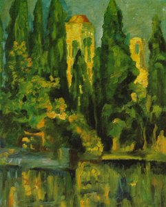 Vilabertrin Church Tower, 1918-19 — Salvador Dalí