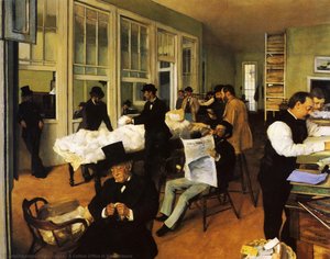 Un Ufficio Del Cotone A New Orleans — Hilaire-germain-edgar Degas