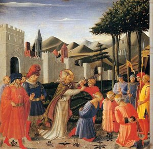 Historien Om Sankt Nikolaus: De Tre Oskuldarnas Befrielse — Fra Angelico