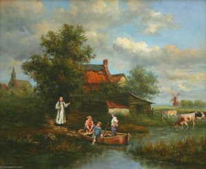 John Wesley At Wroot, Lincolnshire — Richard Gilmore Douglas