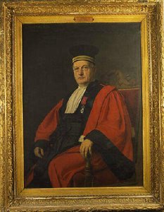 Portrait D'alphonse Rey Conseiller À La Cour D'appel (1813 1887) — Daisay Jules
