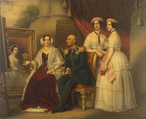 Family Of Duke Joseph Von Sachsen Altenburg — Joseph Karl Stieler
