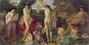 The Judgment Of Paris — Anselm Feuerbach