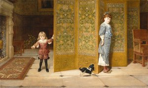 Puritan And Cavalier — Frederick Goodall