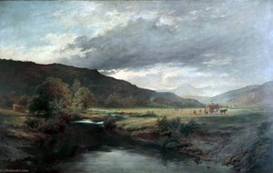 Sunshine And Cloud, View Near Capel Curig — John Finnie