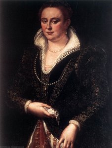Portrait Of Bianca Cappello — Girolamo Macchietti