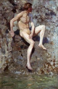Grey And Green — Henry Scott Tuke