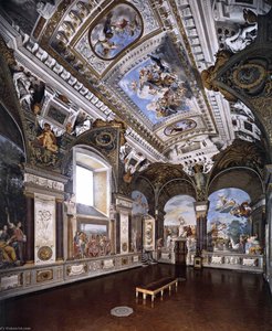 General View Of The Salone Terreno — Ottavio Vannini