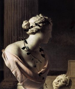 Still-life With A Bust Of Venus — Caesar Van Everdingen (cesar Pietersz)