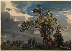 Landscape With Trees In Yorkshire — Philip Wilson Steer