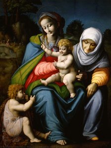 Madonna And Child With St. Elizabeth And St. John — Il Bacchiacca