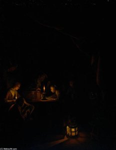 The Night School — Gerrit Dou