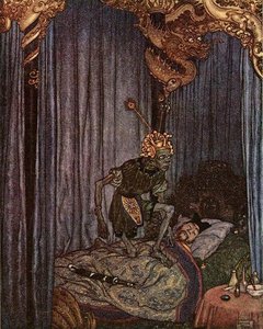 Even Death Listened — Edmund Dulac