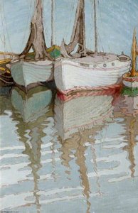 Gleams Of Sunshine, Belfast Harbour — Georgina Moutray Kyle