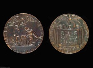 Detroit Soldiers Memorial Medal — Paul Manship
