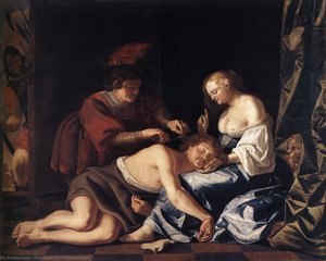The Capture Of Samson — Christiaen Van Couwenbergh