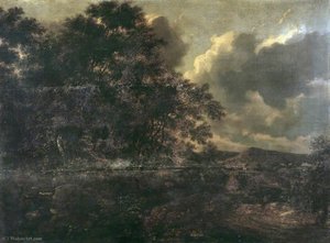 Wooded Landscape — Adam Pynacker