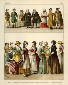 German Costumes - — Albert Kretschmer