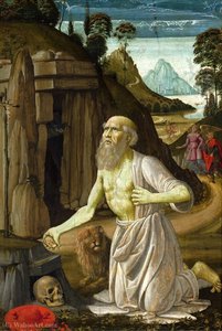 The Penitent St. Jerome. — Sebastiano Mainardi