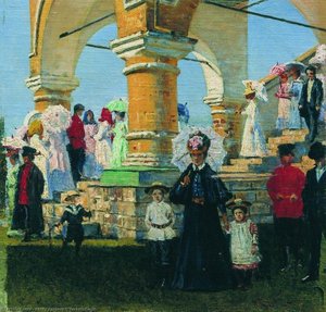 Trinity Sunday. Village Kolomna — Vasily Vasilevich Vereshchagin