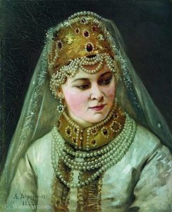 Bojar Woman — Aleksei Ivanovich Korzukhin