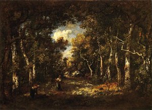 The Forest Of Fountainebleau — Narcisso Díaz De La Peña