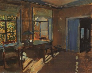 The Interior Of The Pavlovs Country House — Konstantin Andreevic Somov