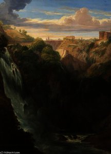 The Falls Of Tivoli — William James Müller