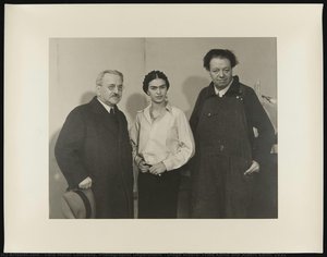 Diego Rivera, Frida Kahlo And Albert Kahn, 1932 — Ford Motor Company. Photographic Department