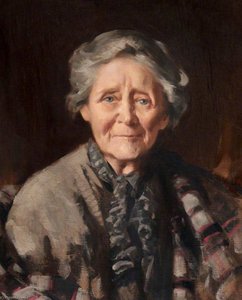 Portrait Of An Unknown Woman — Stanley Cursiter