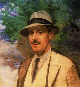 Portrait Of Francisco Ajuria — Ignacio Díaz Olano
