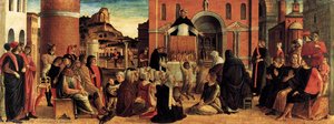Polyptych Of San Vincenzo Ferreri (predella) — Giovanni Bellini