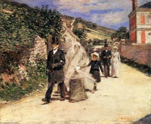 The Wedding March — Theodore Robinson