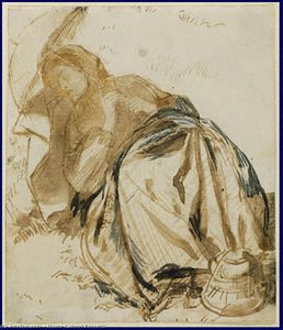 Elizabeth Siddal 1 — Dante Gabriel Rossetti