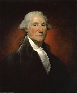 George Washington (the Vaughan Portrait) — Gilbert Stuart