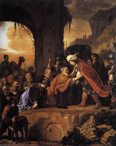 Joseph Receives His Father And Brothers In Egypt — Σαλομών Ντε Βραϊ