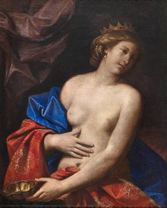 Dying Nude Sophonisba — Barbieri Gian Francesco (guercino Il)