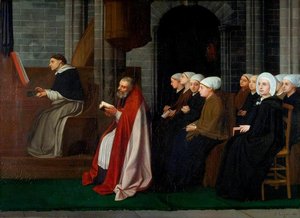 A May Service For Young Women — Alphonse Legros