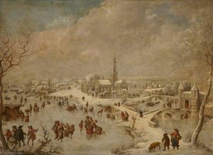 Winter Scene — Jan Griffier I
