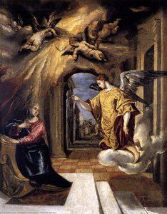 La Anunciación — El Greco