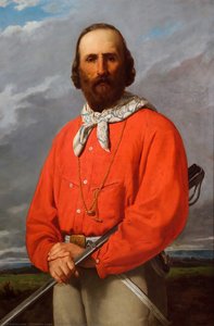 Portrait Of Giuseppe Garibaldi — Silvestro Lega