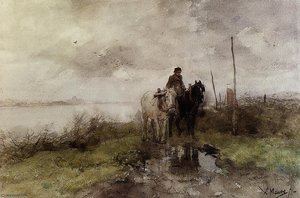 The Country Road — Anton Mauve