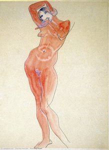 Standing Nude — Charles Demuth