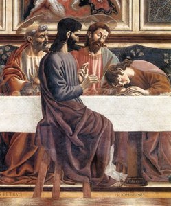 Last Supper (detail)1440s — Andrea Del Castagno