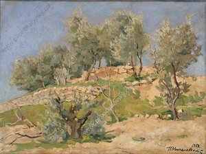 Olive-wood — Pyotr Konchalovsky