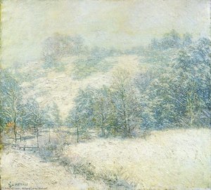 The Winter's Festival — Willard Leroy Metcalf